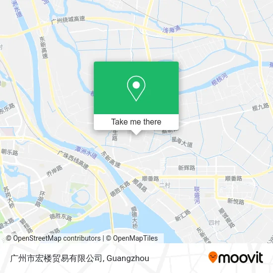广州市宏楼贸易有限公司 map