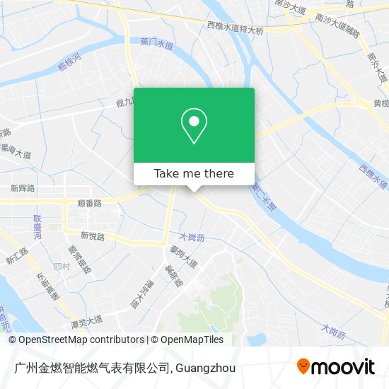 广州金燃智能燃气表有限公司 map