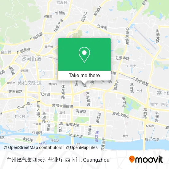 广州燃气集团天河营业厅-西南门 map