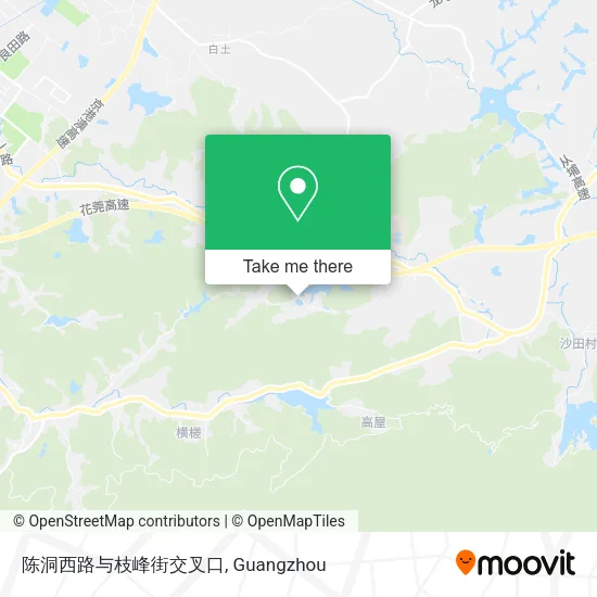 陈洞西路与枝峰街交叉口 map