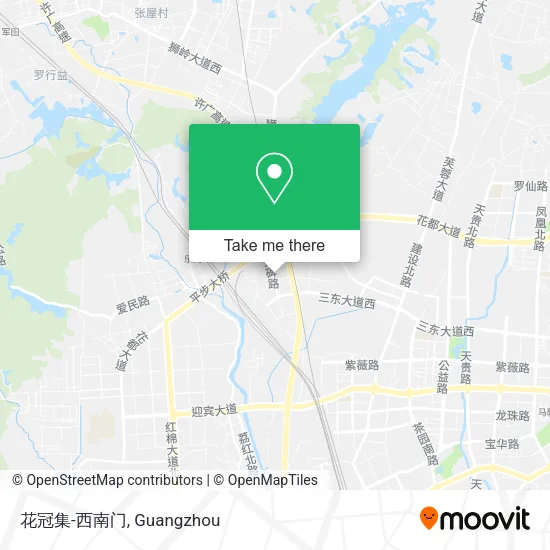 花冠集-西南门 map