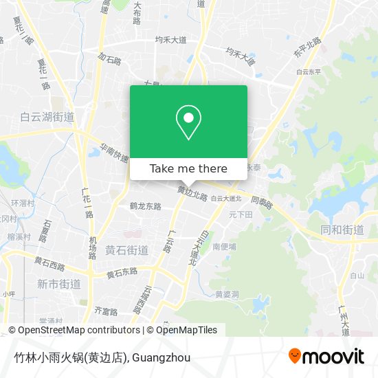 竹林小雨火锅(黄边店) map