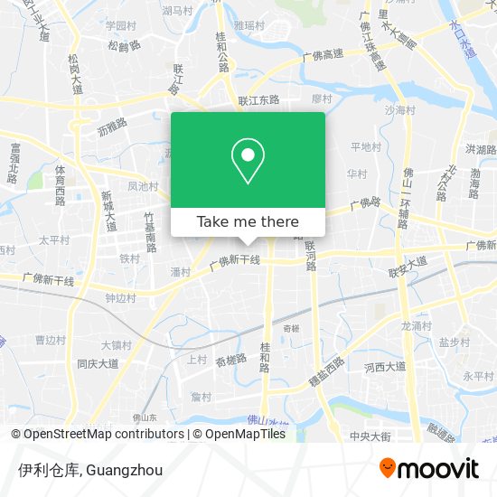 伊利仓库 map