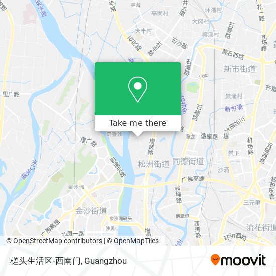 槎头生活区-西南门 map