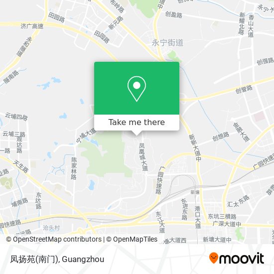 凤扬苑(南门) map