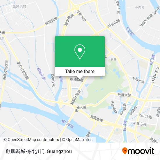 麒麟新城-东北1门 map
