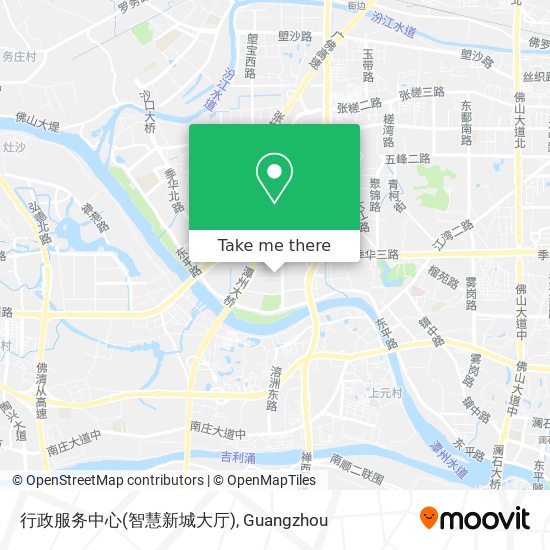 行政服务中心(智慧新城大厅) map