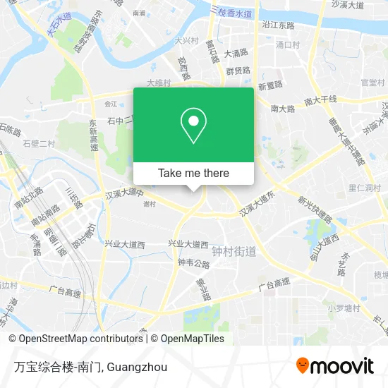 万宝综合楼-南门 map