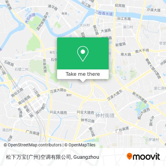 松下万宝(广州)空调有限公司 map