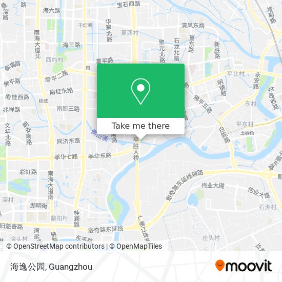 海逸公园 map