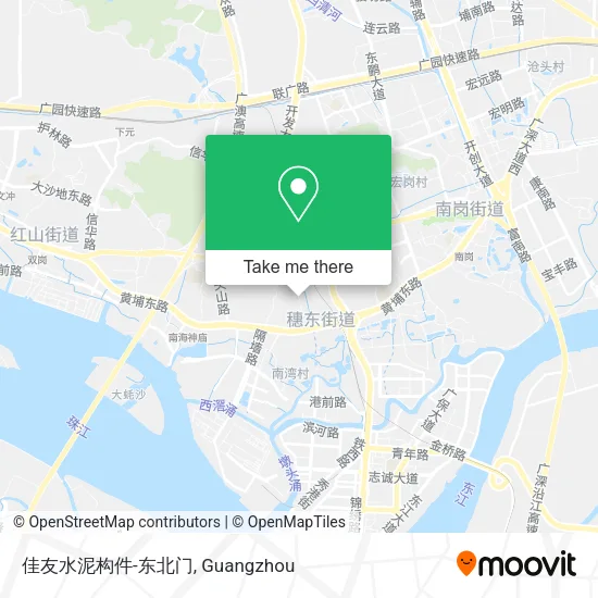 佳友水泥构件-东北门 map