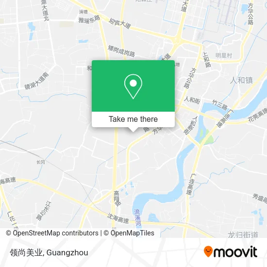 领尚美业 map