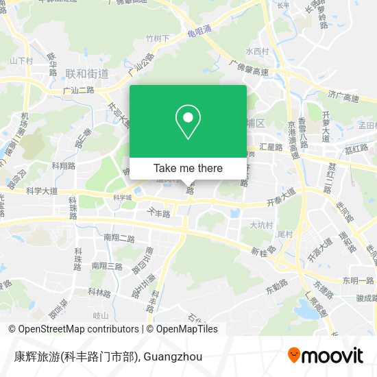 康辉旅游(科丰路门市部) map