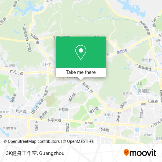 3K健身工作室 map