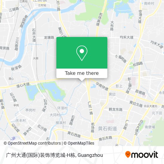 广州大通(国际)装饰博览城-H栋 map