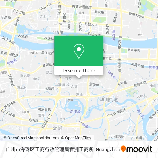 广州市海珠区工商行政管理局官洲工商所 map