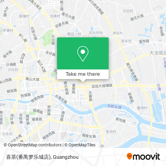 喜茶(番禺梦乐城店) map