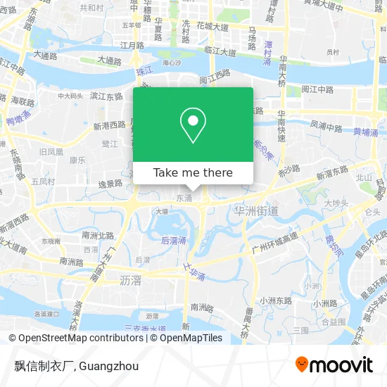 飘信制衣厂 map