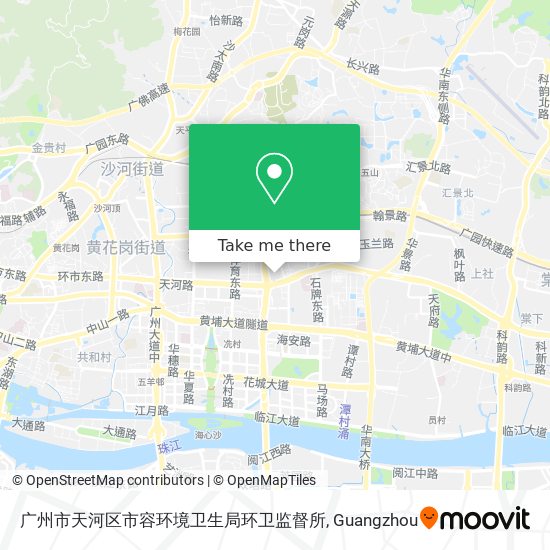 广州市天河区市容环境卫生局环卫监督所 map