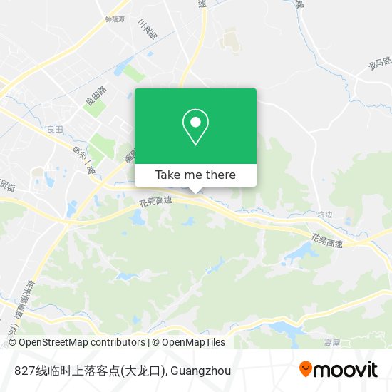 827线临时上落客点(大龙口) map
