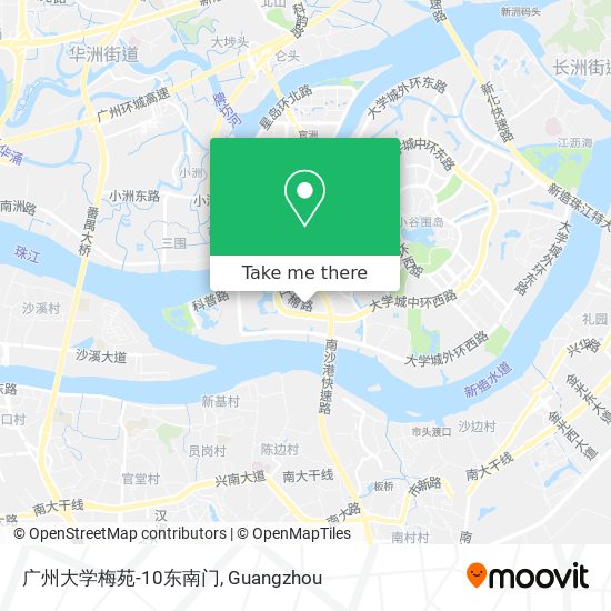 广州大学梅苑-10东南门 map