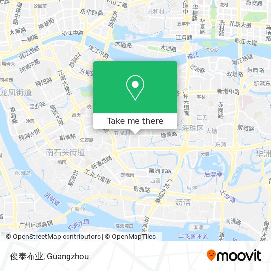 俊泰布业 map