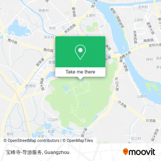 宝峰寺-导游服务 map