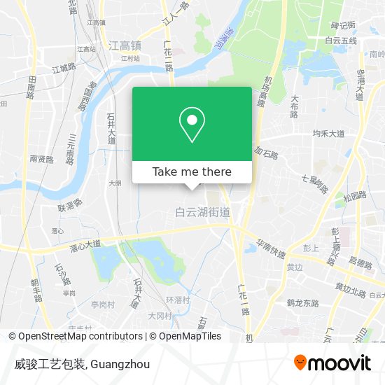 威骏工艺包装 map