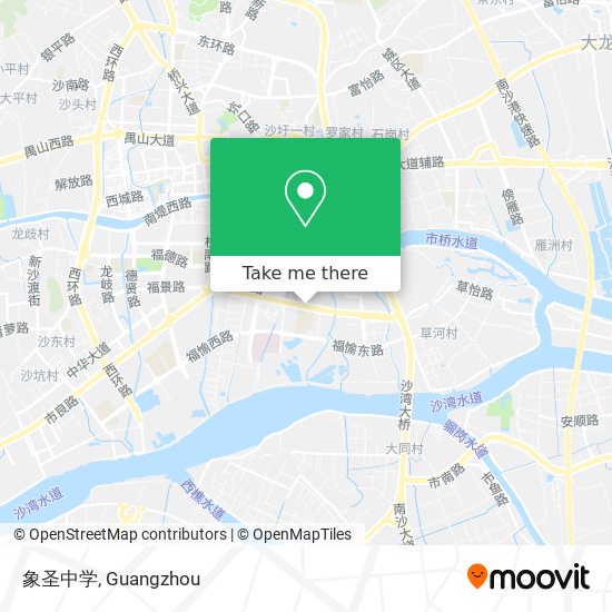 象圣中学 map