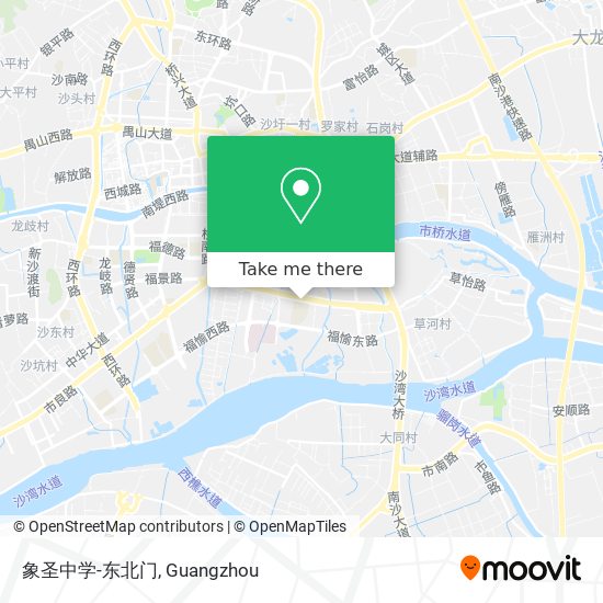 象圣中学-东北门 map
