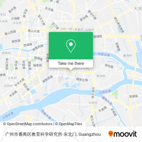 广州市番禺区教育科学研究所-东北门 map