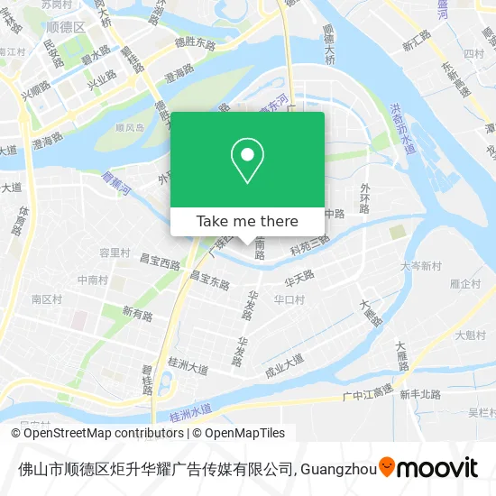 佛山市顺德区炬升华耀广告传媒有限公司 map