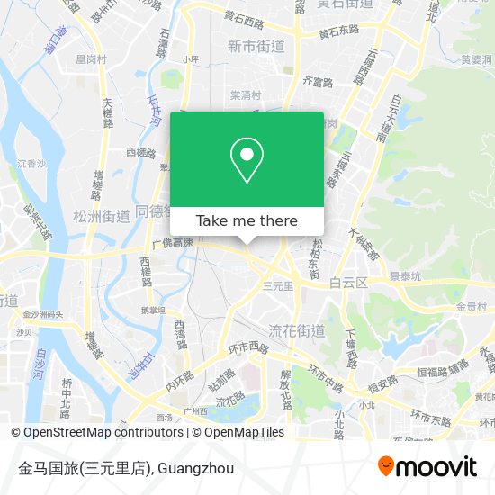 金马国旅(三元里店) map
