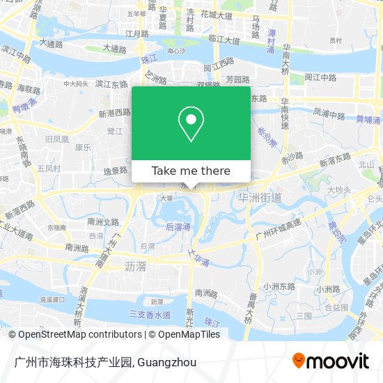广州市海珠科技产业园 map