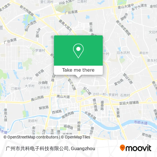 广州市共科电子科技有限公司 map