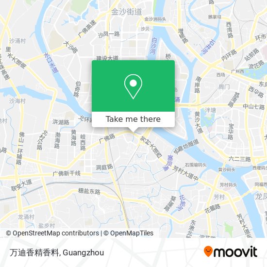 万迪香精香料 map