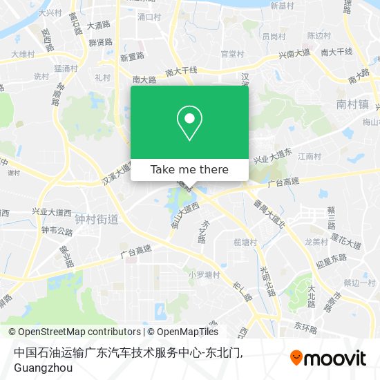 中国石油运输广东汽车技术服务中心-东北门 map