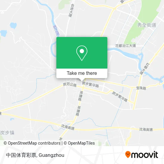 中国体育彩票 map