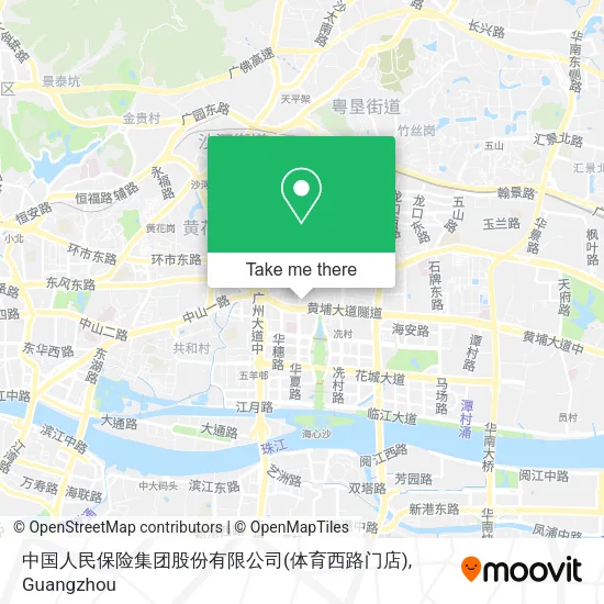 中国人民保险集团股份有限公司(体育西路门店) map