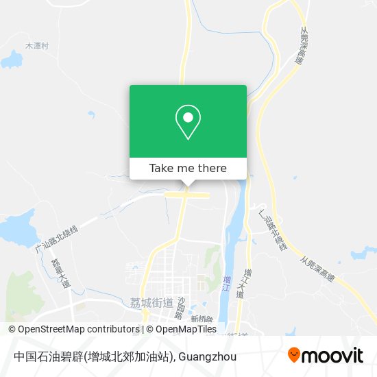 中国石油碧辟(增城北郊加油站) map