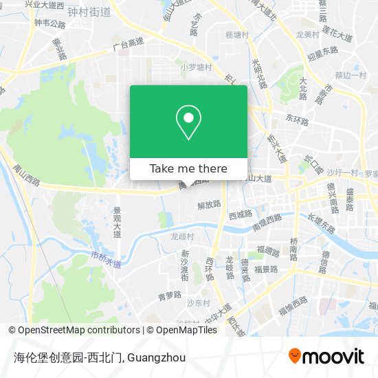 海伦堡创意园-西北门 map