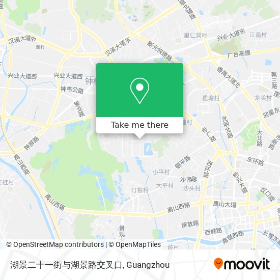 湖景二十一街与湖景路交叉口 map