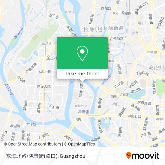 东海北路/晓景街(路口) map