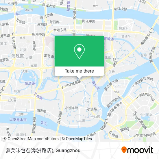 蒸美味包点(华洲路店) map