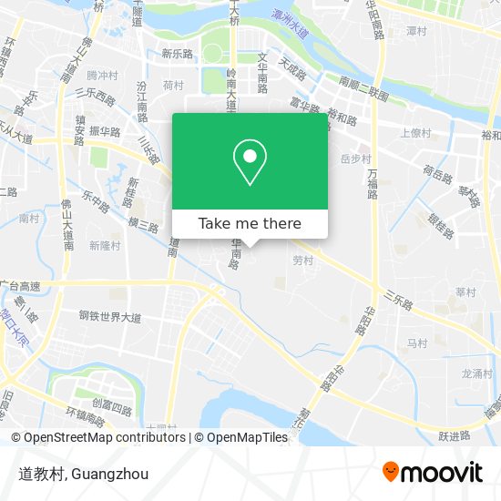 道教村 map