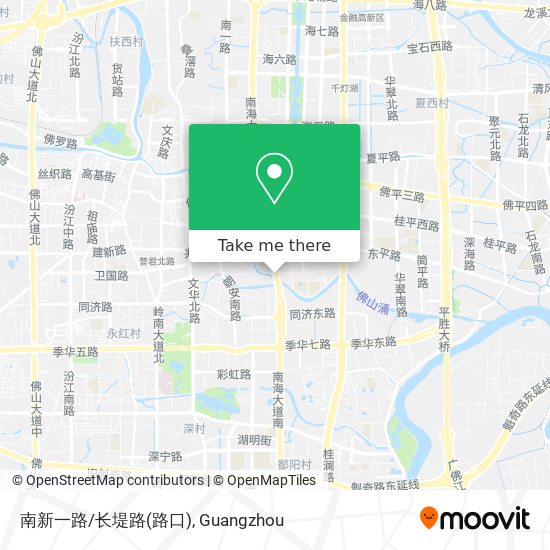 南新一路/长堤路(路口) map