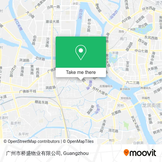 广州市桥盛物业有限公司 map