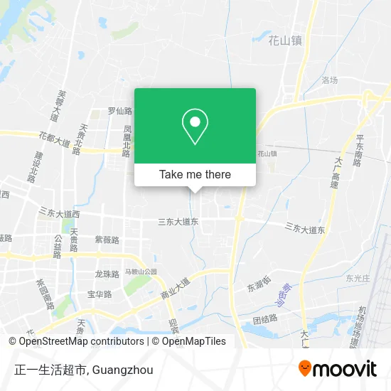 正一生活超市 map