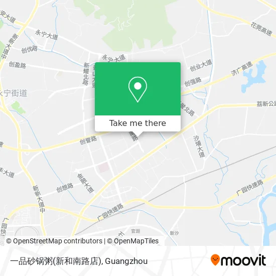 一品砂锅粥(新和南路店) map