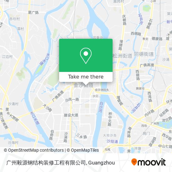 广州毅源钢结构装修工程有限公司 map